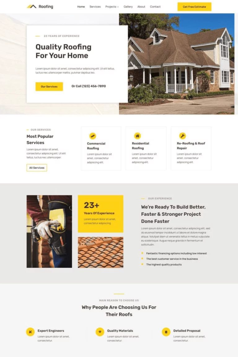 Roofing