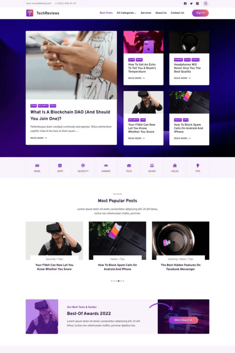 Review Blog